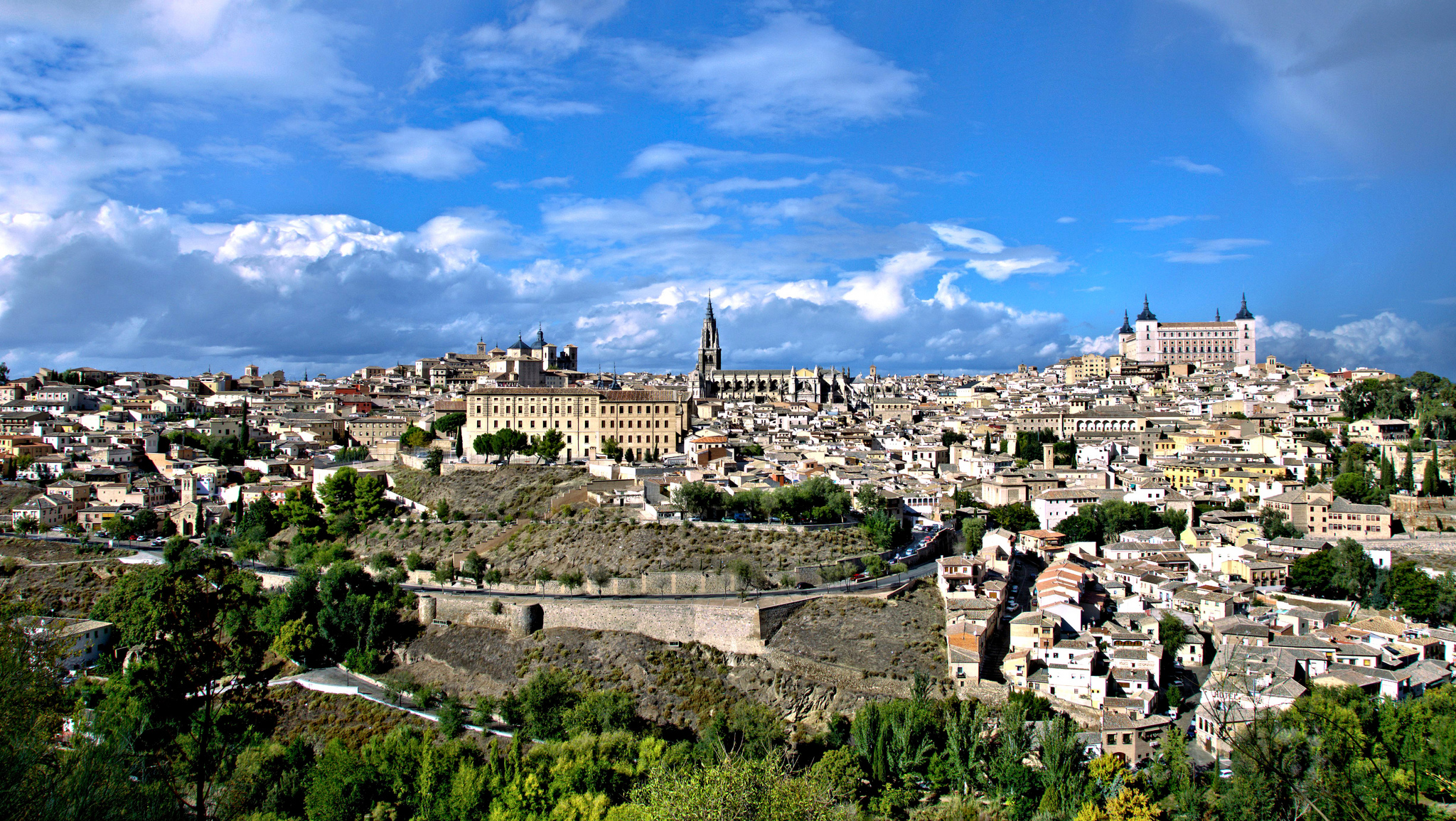 View of the old town of Toledo